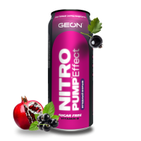 Энергетический напиток GEON™ NITRO PUMP Effect, Ягодный взрыв, 450 мл