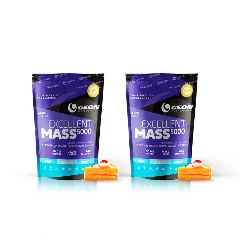 Набор EXCELLENT MASS 5000 "Апельсиновый пирог" 920 гр. 2 по цене 1